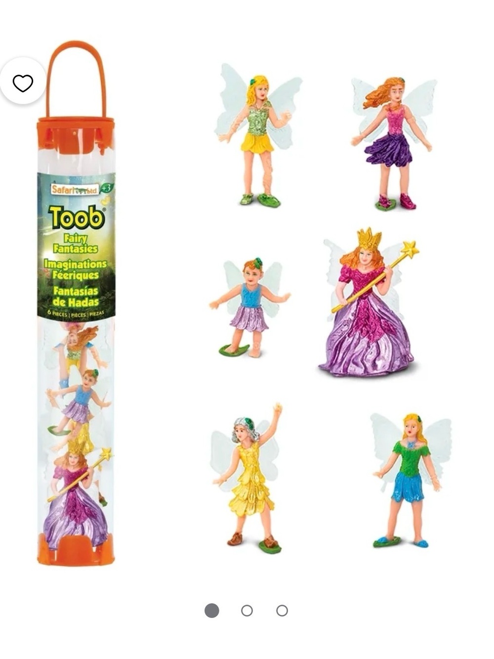 Safari LTD Fairy Fantasies and Figurines Toon 6 pieces